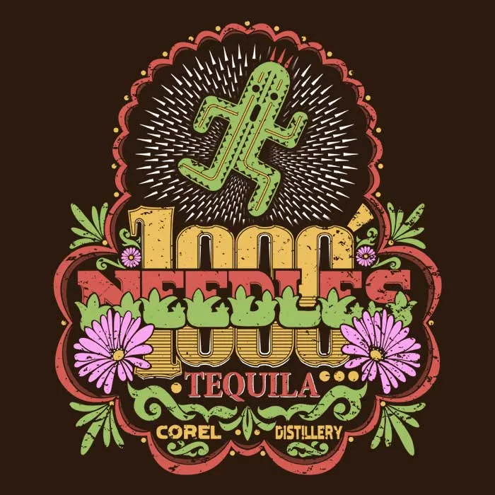 1000 Needles Tequila - Metal Print