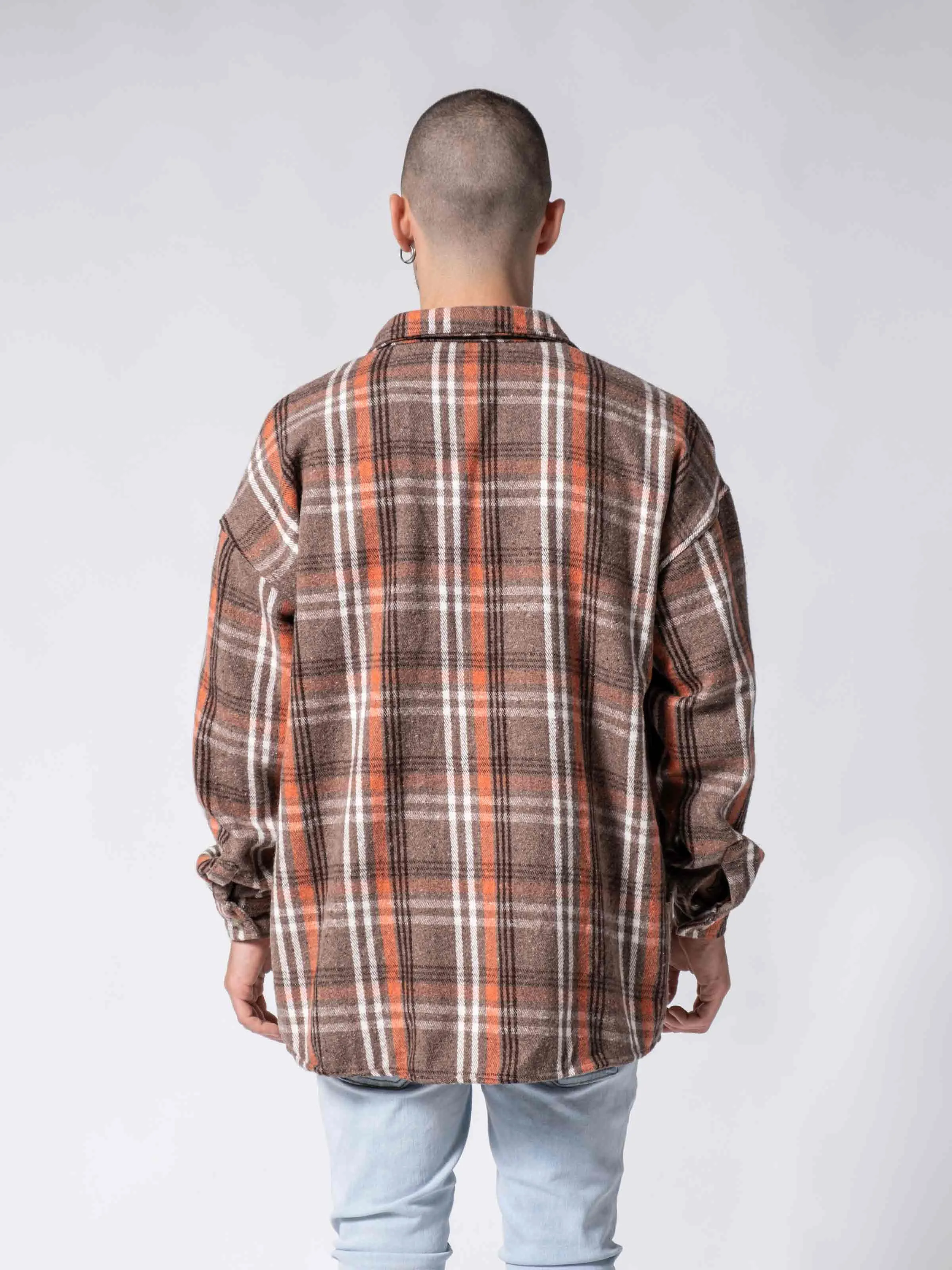 Brown Flannel Shirt