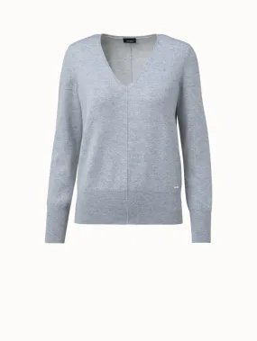 Cashmere V-Neck Pullover