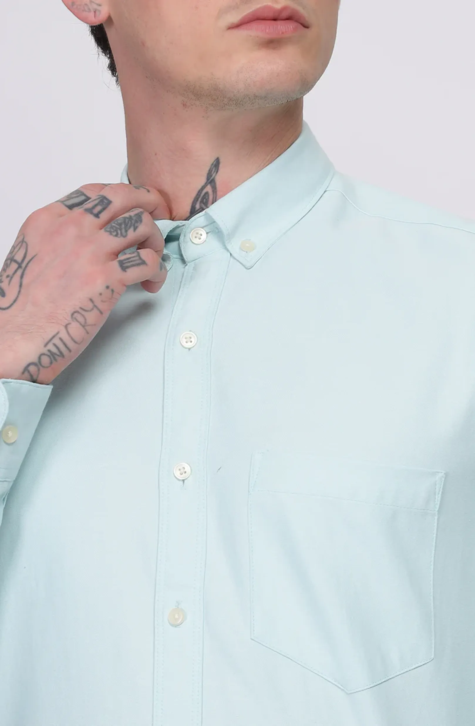 Classic Light Blue Formal Shirt