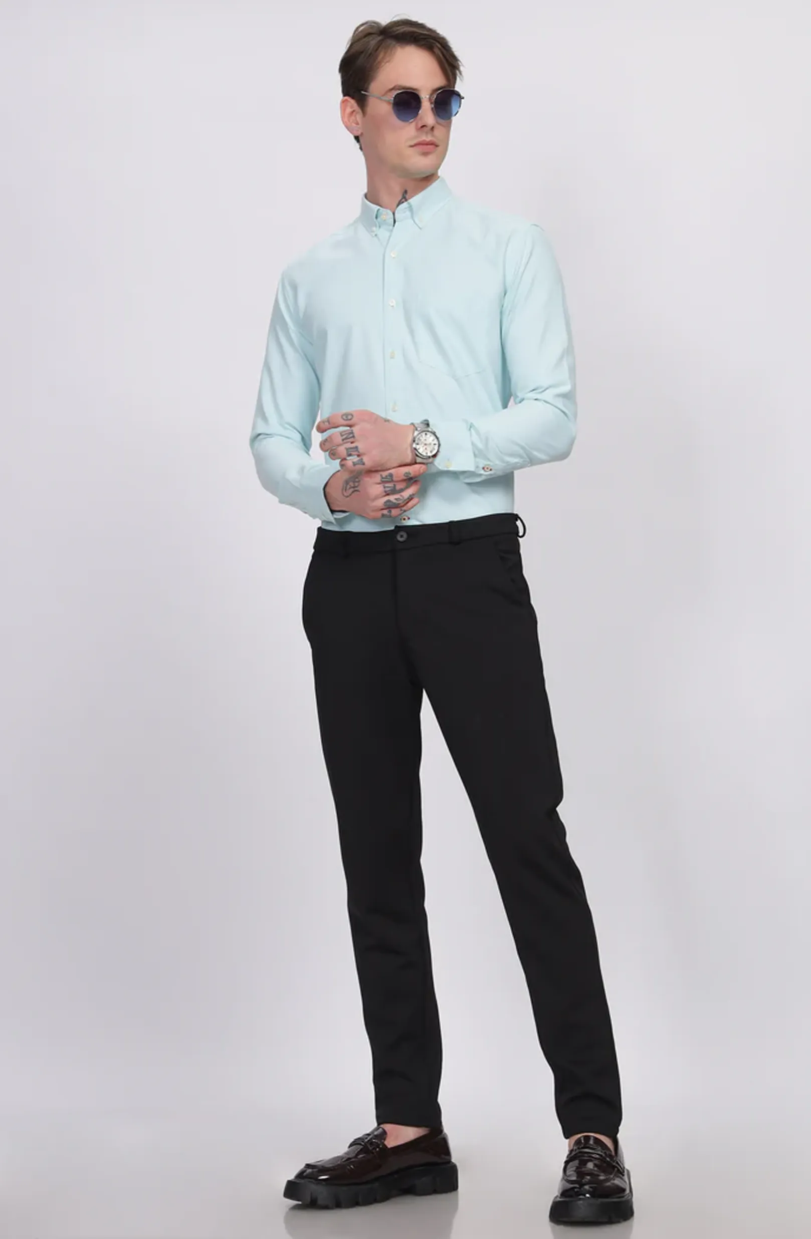 Classic Light Blue Formal Shirt