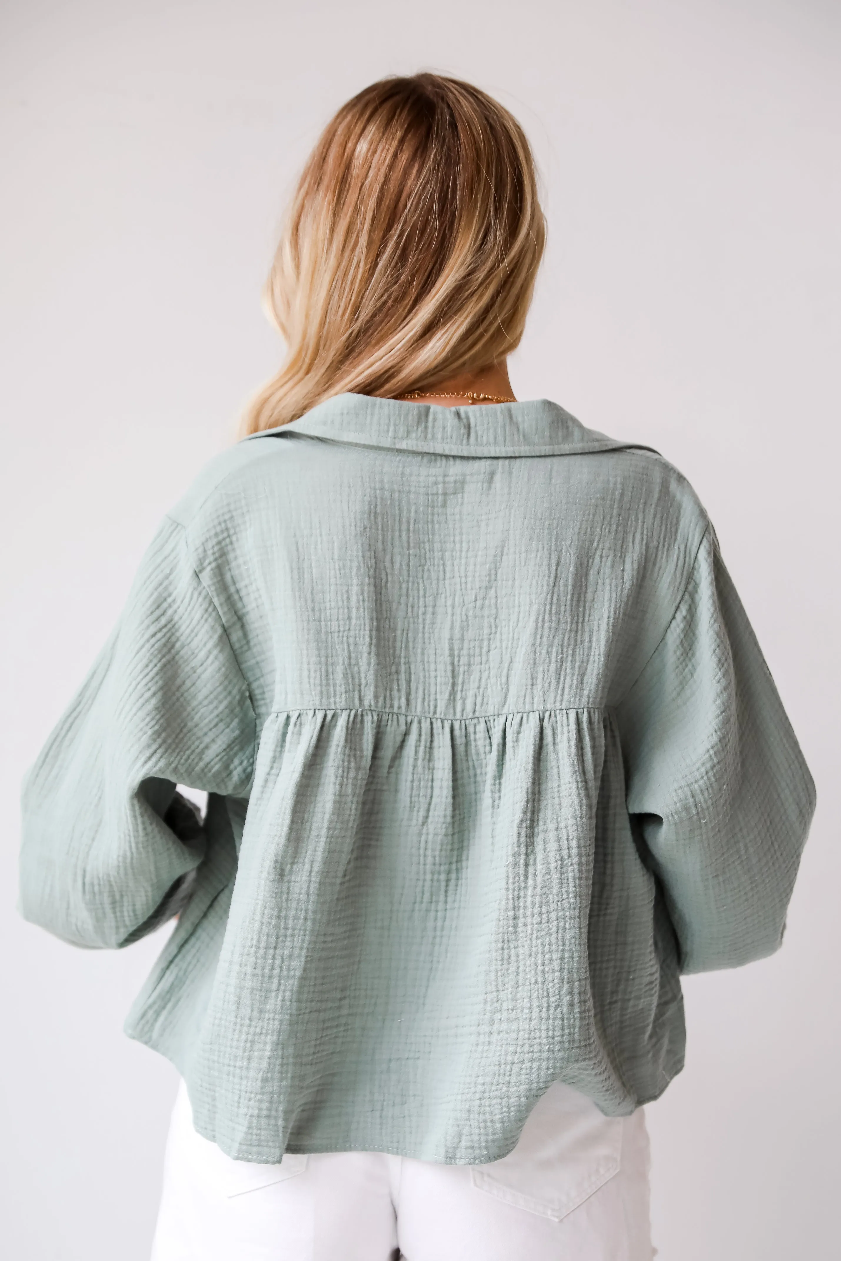 FINAL SALE - Alanna Linen Blouse - DU DEAL