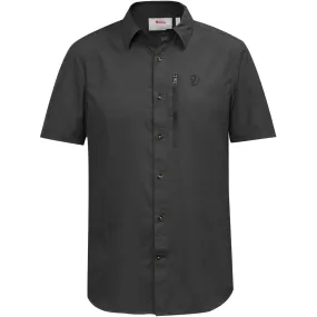 Fjällräven Men&#x27;s Abisko Hike Shirt Shortsleeve Dark Grey | Buy Fjällräven Men&#x27;s Abisko Hike Shirt Shortsleeve Dark Grey here | Outnorth