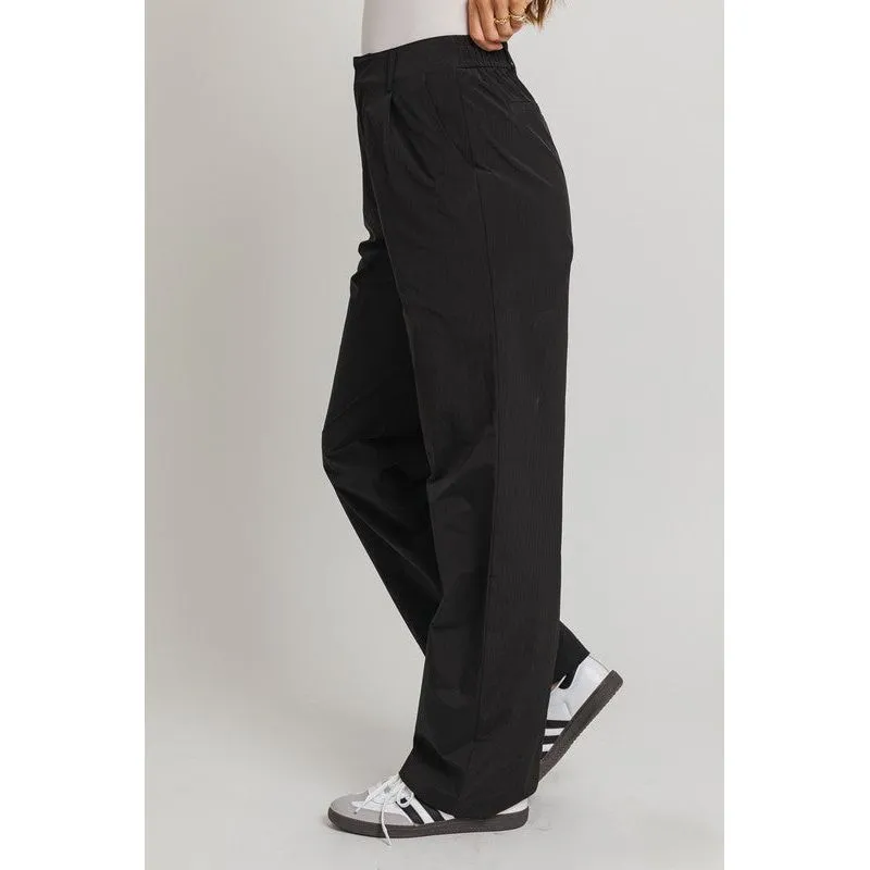 High Waist Wide Leg Trouser