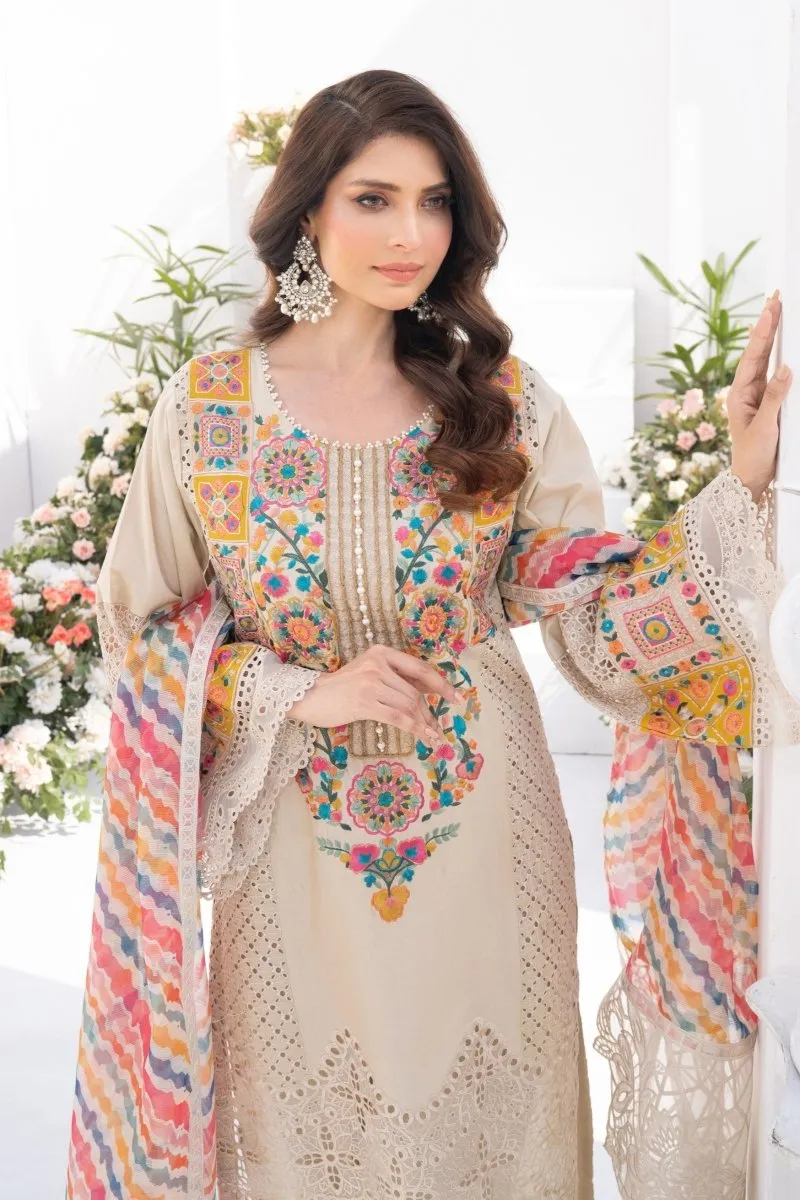 Elegant Karma Embroidered Pakistani Eid Suit - KAR65