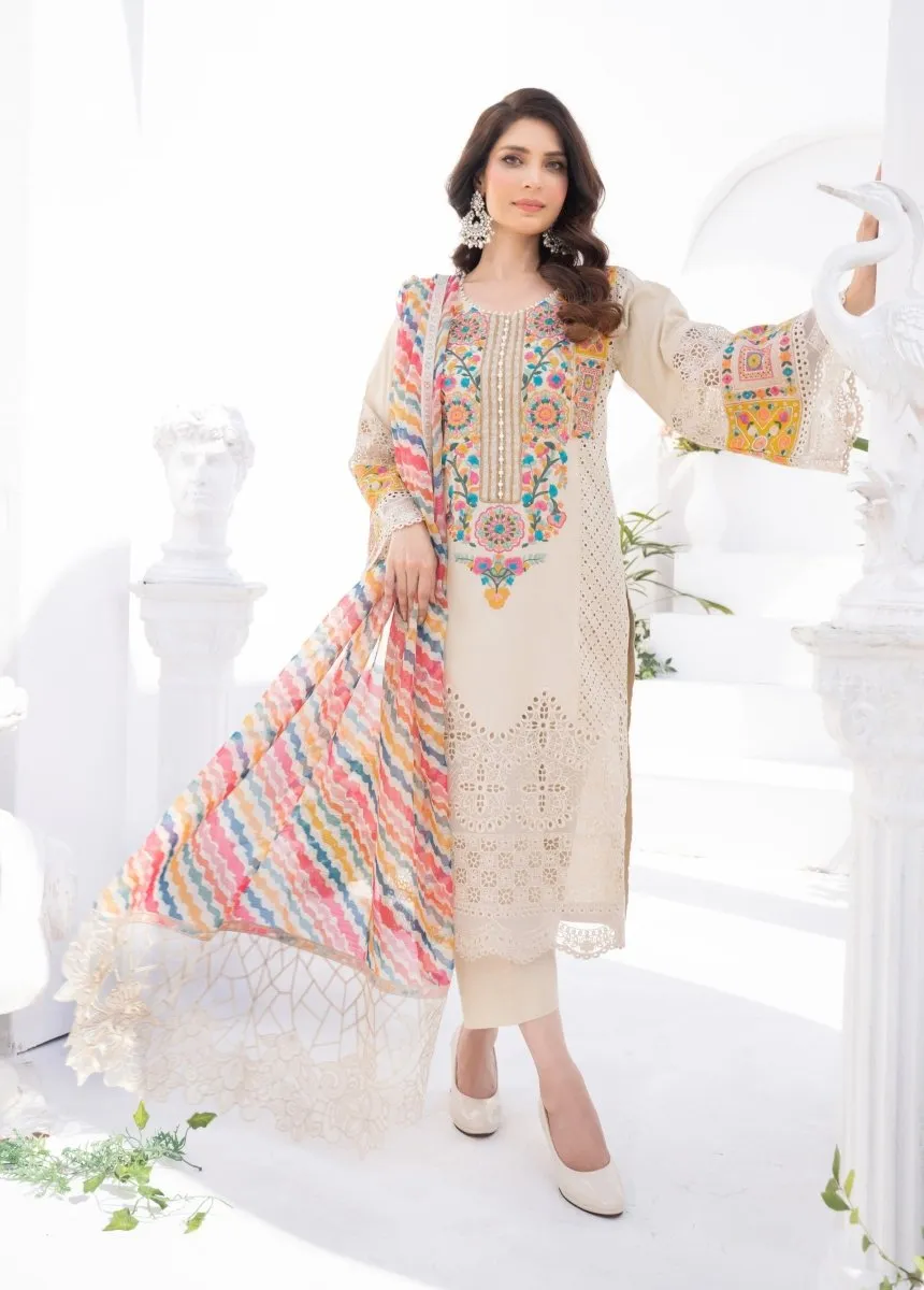 Elegant Karma Embroidered Pakistani Eid Suit - KAR65