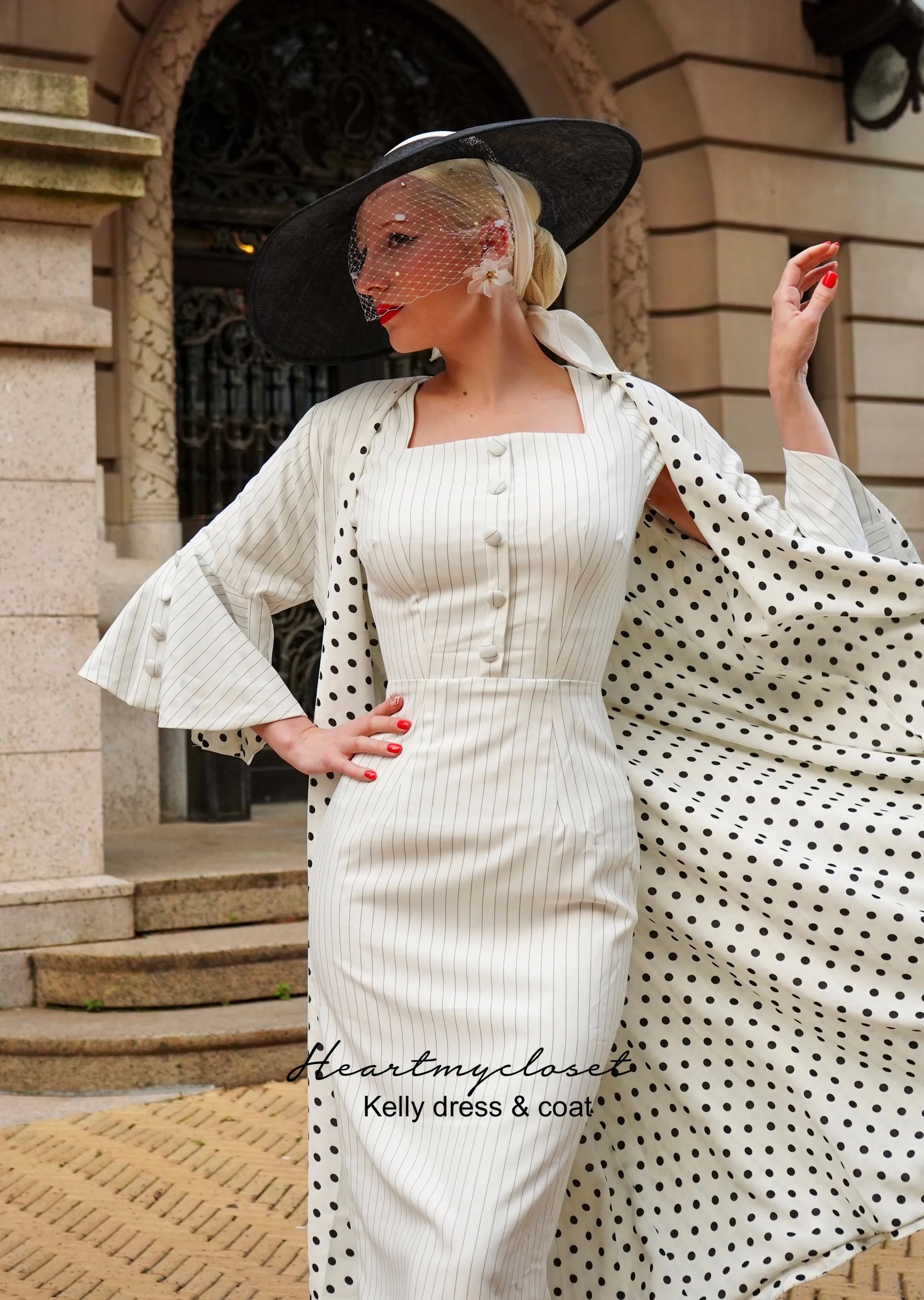 KELLY- retro vintage dress pencil