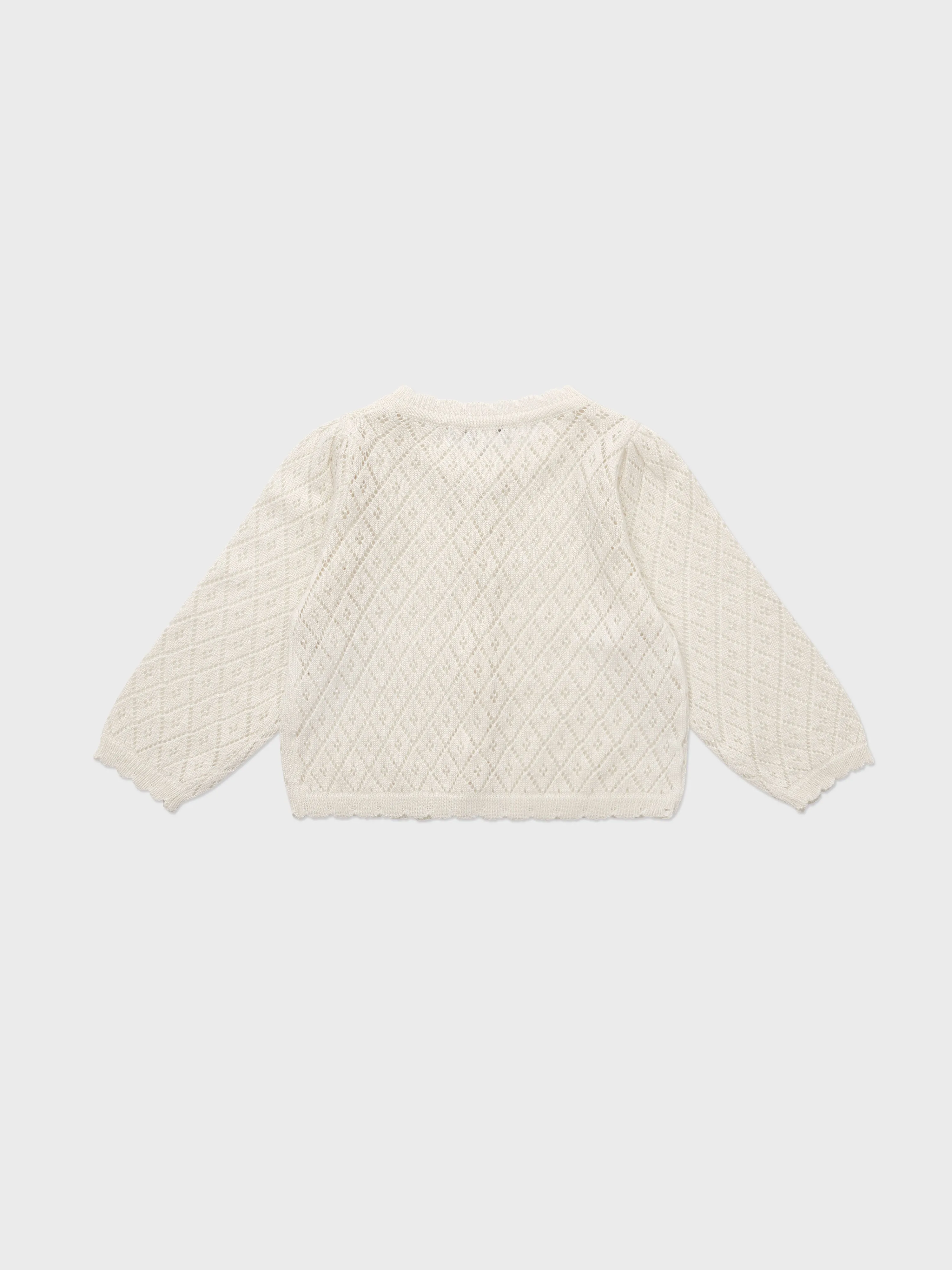 Lupine Knit Cardigan Ivory