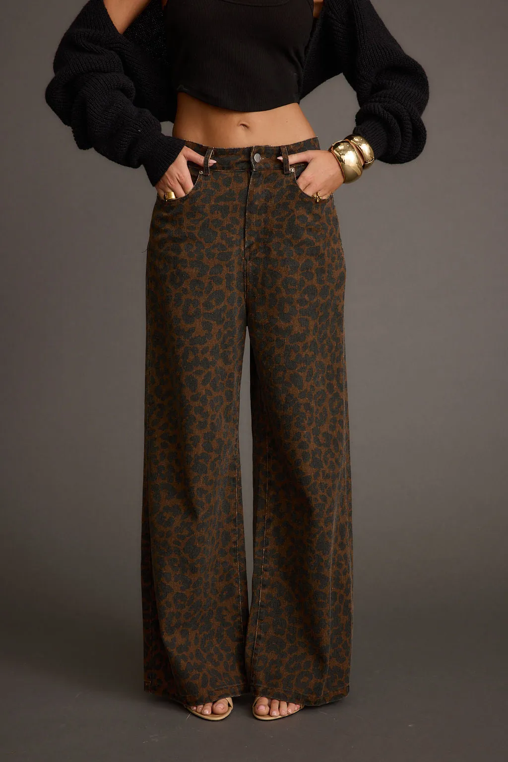 Midland Leopard Print Pant