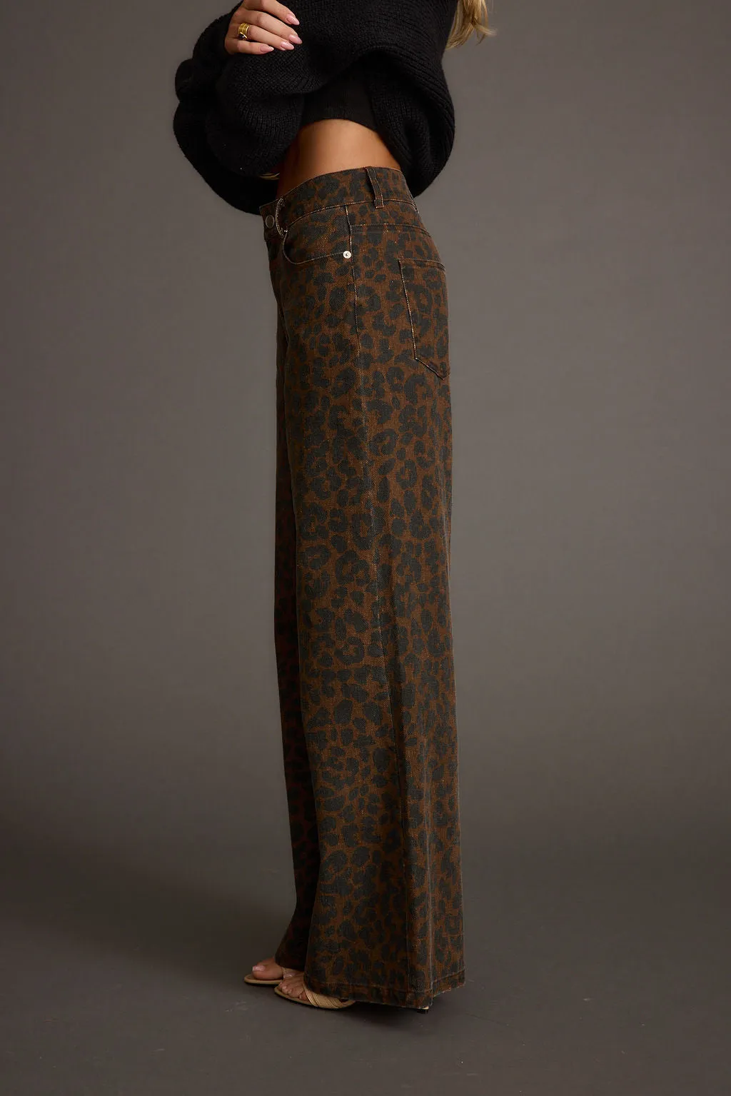 Midland Leopard Print Pant