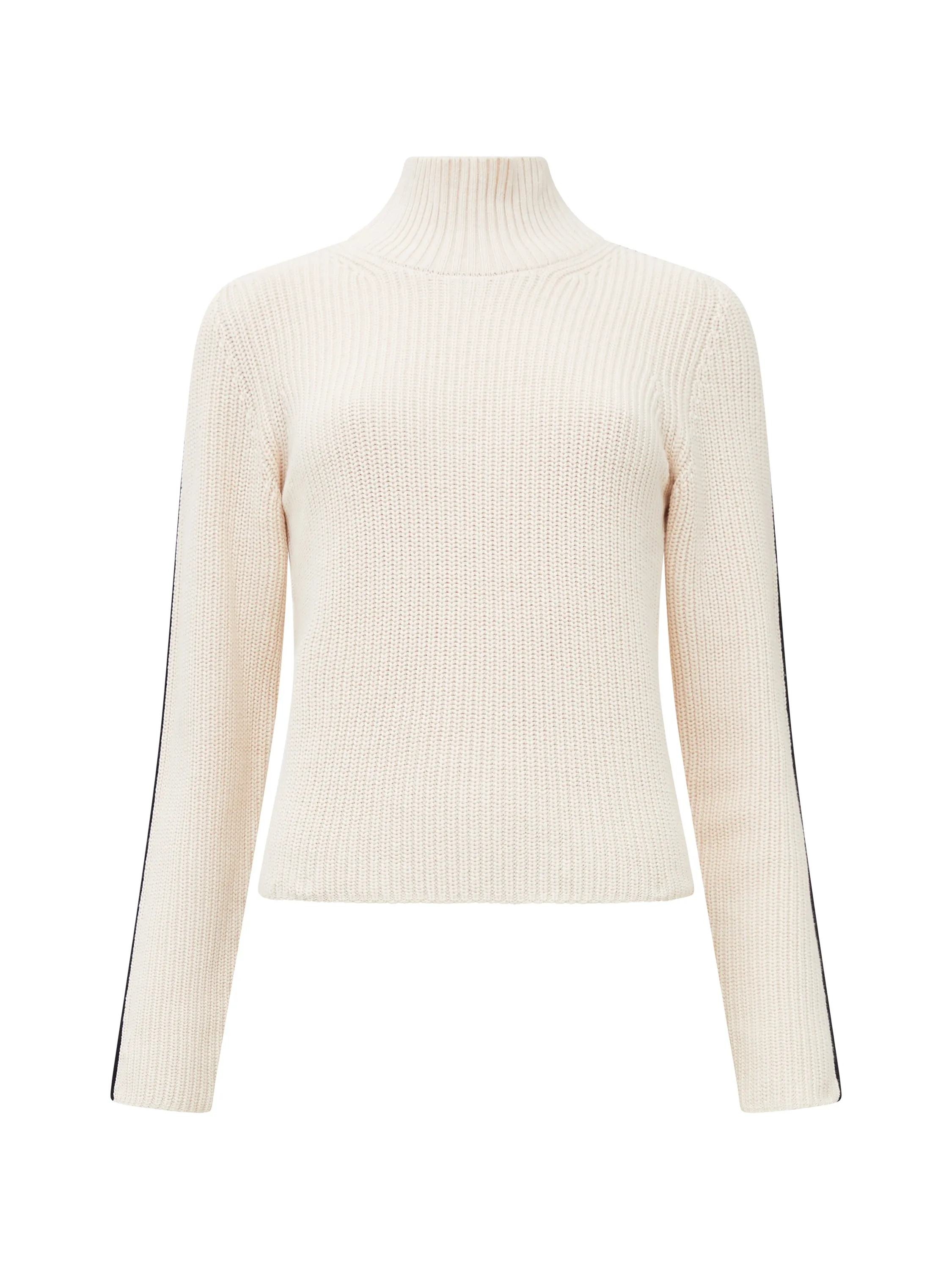 Mozart Turtleneck Contrast Sweater