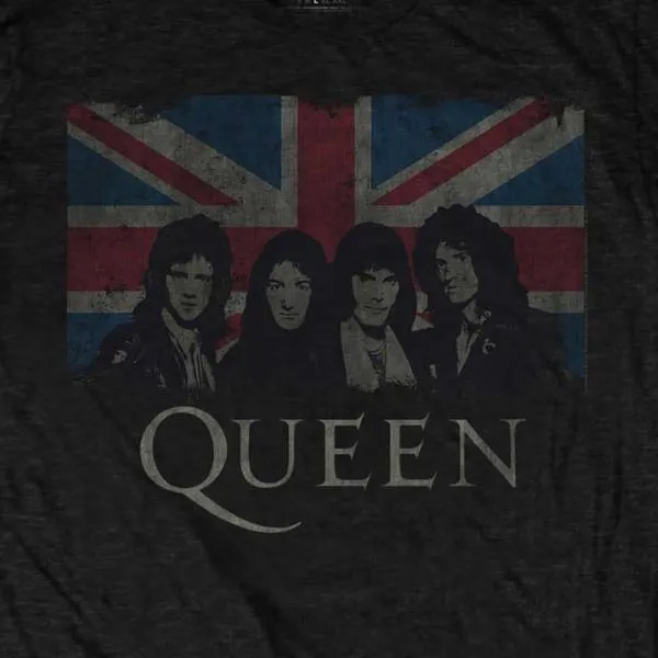 Queen Adult T-Shirt - Union Jack