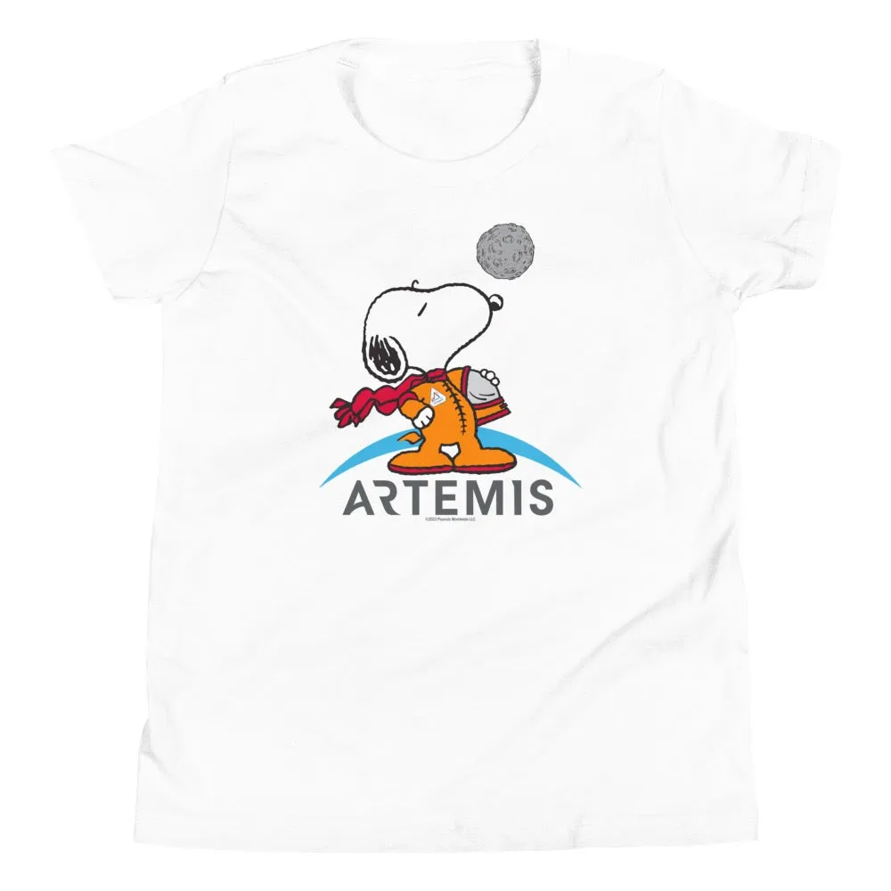 Snoopy Artemis Kids T-Shirt