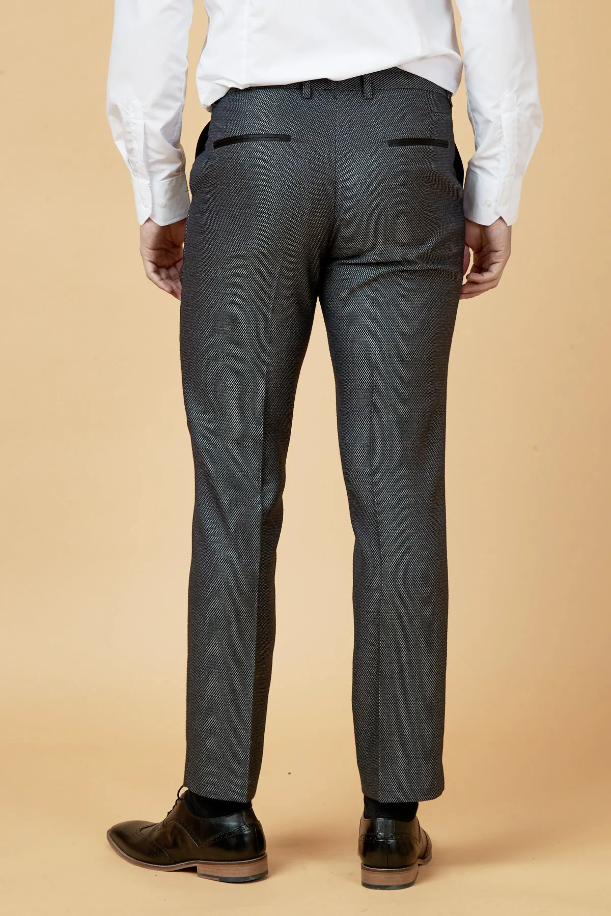 SPENCER - Charcoal Grey Trousers