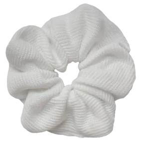 Sweater Scrunchie in White