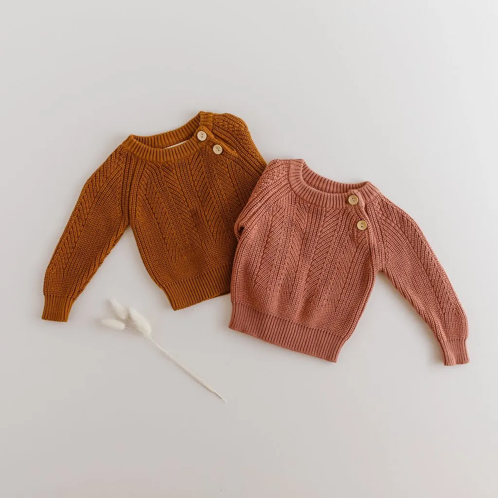 Two Darlings | Rust Sweater