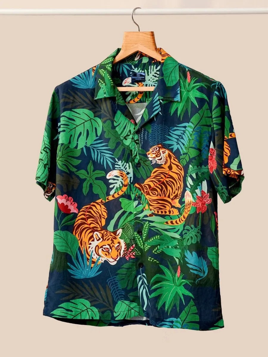 Vintage - Tiger Shirt combo (Pack of 2)